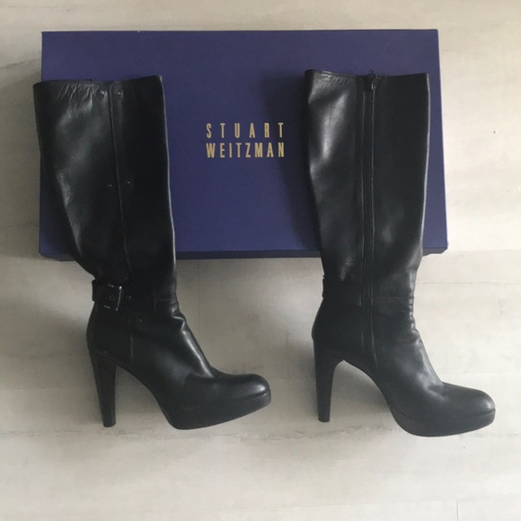 Stuart Weizman Boots Size 9M - Picture 5 of 6